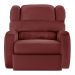 Poltrona do Papai Sala de Cinema Reclinável Kylie Manual PU Vermelho G23