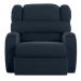 Poltrona do Papai Sala de Cinema Reclinável Kylie Manual Veludo Azul G23