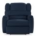 Poltrona do Papai Sala de Cinema Reclinável Kylie Power Elétrica PU Azul G23