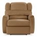 Poltrona do Papai Sala de Cinema Reclinável Kylie Power Elétrica PU Caramelo G23