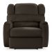 Poltrona do Papai Sala de Cinema Reclinável Kylie Power Elétrica PU Marrom G23
