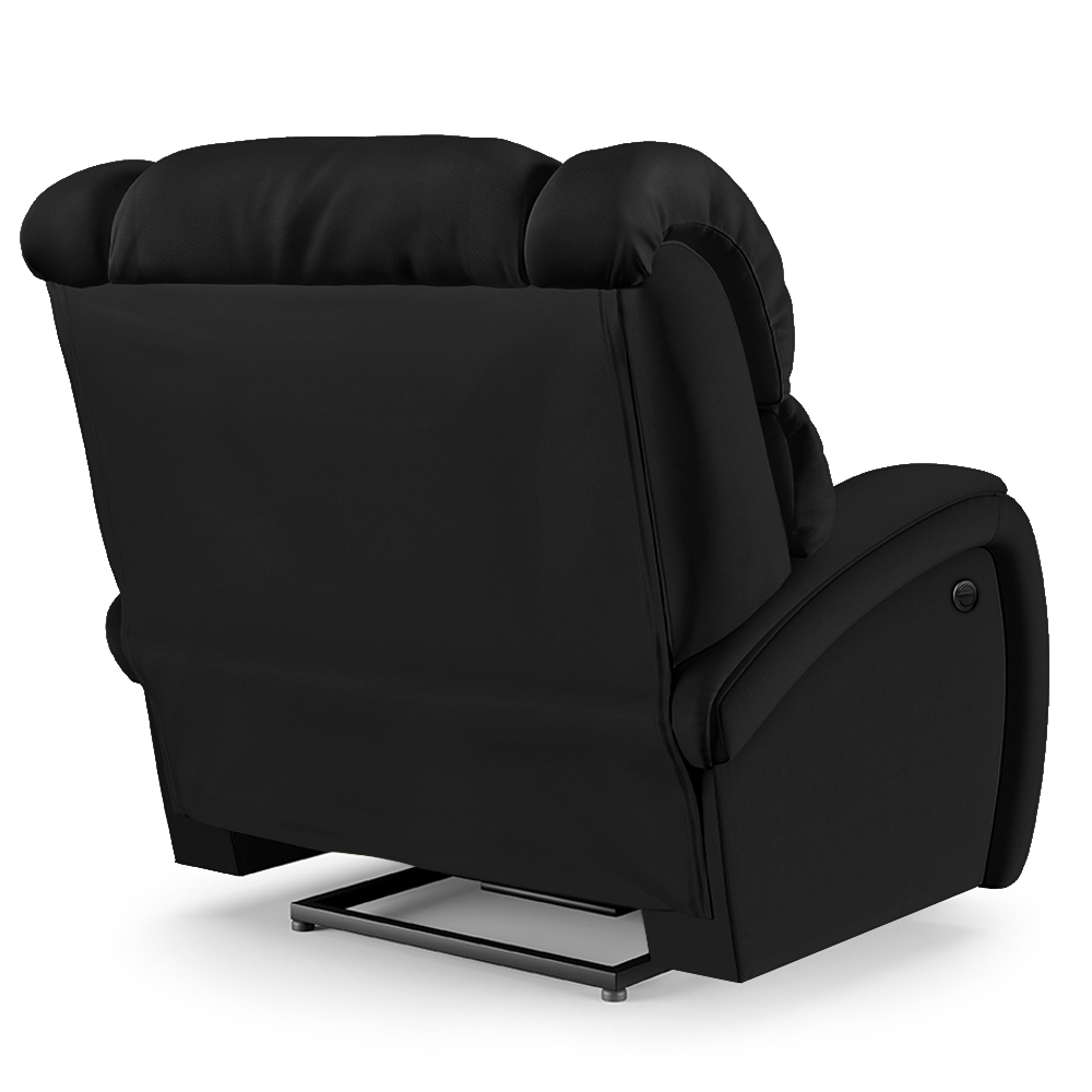 Poltrona do Papai Sala de Cinema Reclinável Kylie Power Elétrica PU Preto G23
