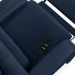 Poltrona do Papai Sala de Cinema Reclinável Kylie Power Touch Massagem USB PU Azul G23