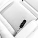 Poltrona do Papai Sala de Cinema Reclinável Kylie Power Touch Massagem USB PU Branco G23