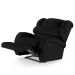 Poltrona do Papai Sala de Cinema Reclinável Kylie Power Touch Massagem USB PU Preto G23