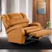 Poltrona do Papai Sala de Cinema Reclinável Kylie Power Touch Massagem USB PU Whisky G23