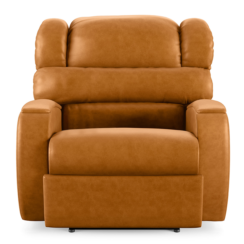 Poltrona do Papai Sala de Cinema Reclinável Kylie Power Touch Massagem USB PU Whisky G23