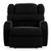 Poltrona do Papai Sala de Cinema Reclinável Kylie Power Touch Massagem USB Veludo Preto G23