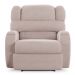 Poltrona do Papai Sala de Cinema Reclinável Kylie Power Touch Massagem USB Veludo Rosê G23