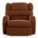 Poltrona do Papai Sala de Cinema Reclinável Kylie Power Touch Massagem USB Veludo Terracota G23