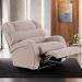 Poltrona do Papai Sala de Cinema Reclinável Kylie Power Touch USB Veludo Rosê G23