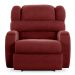 Poltrona do Papai Sala de Cinema Reclinável Kylie Power Touch USB Veludo Vermelho G23