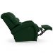 Poltrona do Papai Sala de Cinema Reclinável Kylie Power Touch Veludo Verde Esmeralda G23