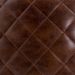 Puff Cleo 55cm PU Sintético Marrom G15 - Gran Belo