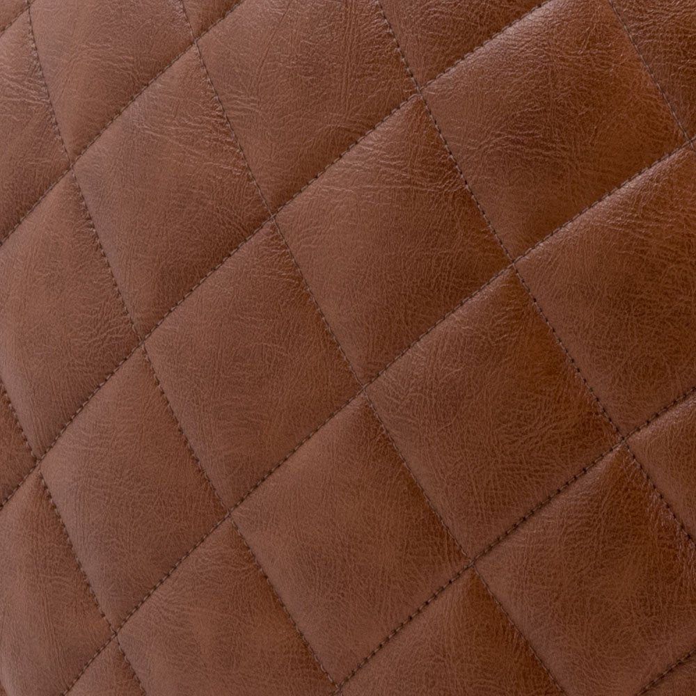 Puff Cleo 70cm PU Sintético Caramelo G15 - Gran Belo