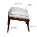 Puff Decorativo Cintia Linho Palha G38 - Gran Belo