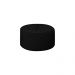 Puff Decorativo Sala De Estar Round Veludo Preto G45 - Gran Belo