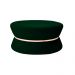 Puff Decorativo Sala de Estar 95cm Dhaka Veludo Verde G15 - Gran Belo