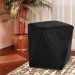 Puff Decorativo Sala de Estar Blois Veludo Preto G15 - Gran Belo