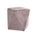 Puff Decorativo Sala de Estar Blois Veludo Rosê G15 - Gran Belo