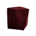 Puff Decorativo Sala de Estar Blois Veludo Vinho G15 - Gran Belo