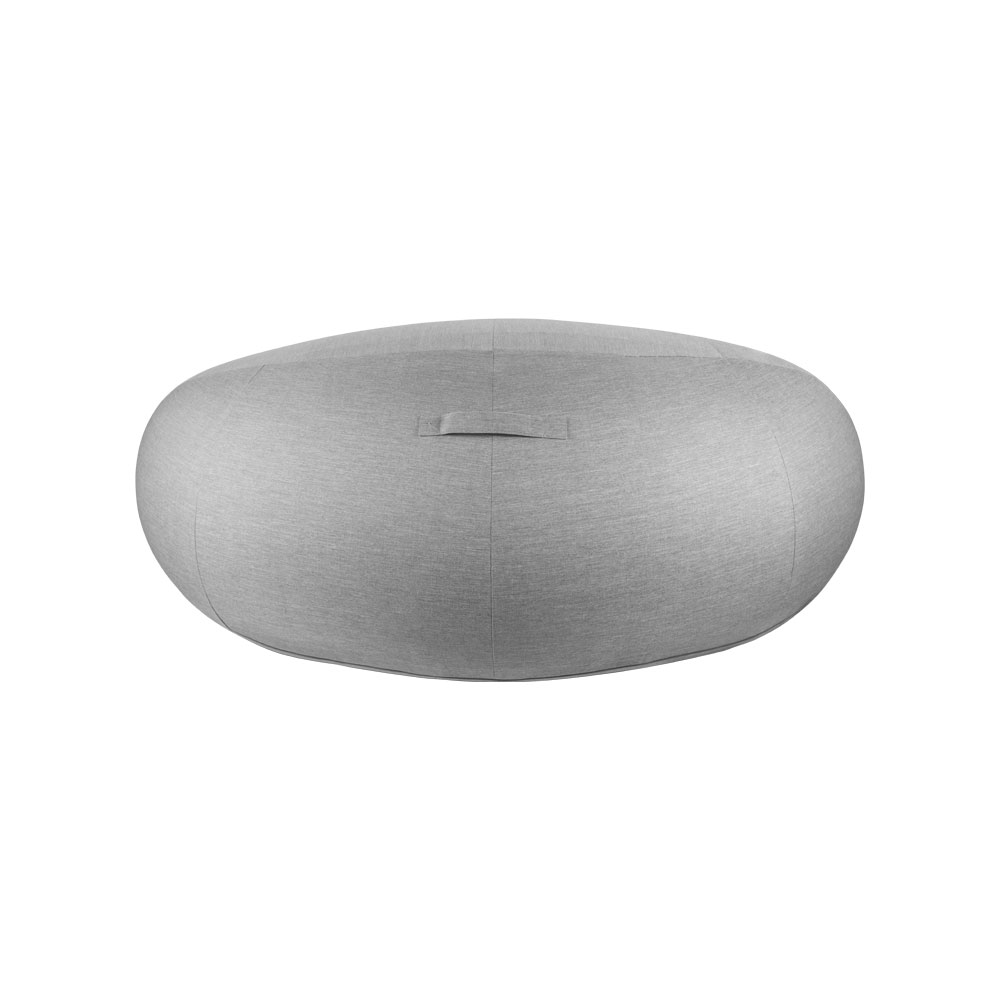 Puff Inflável Área Externa Akira 175 cm com Capa de Olefin Cinza G56 - Gran Belo