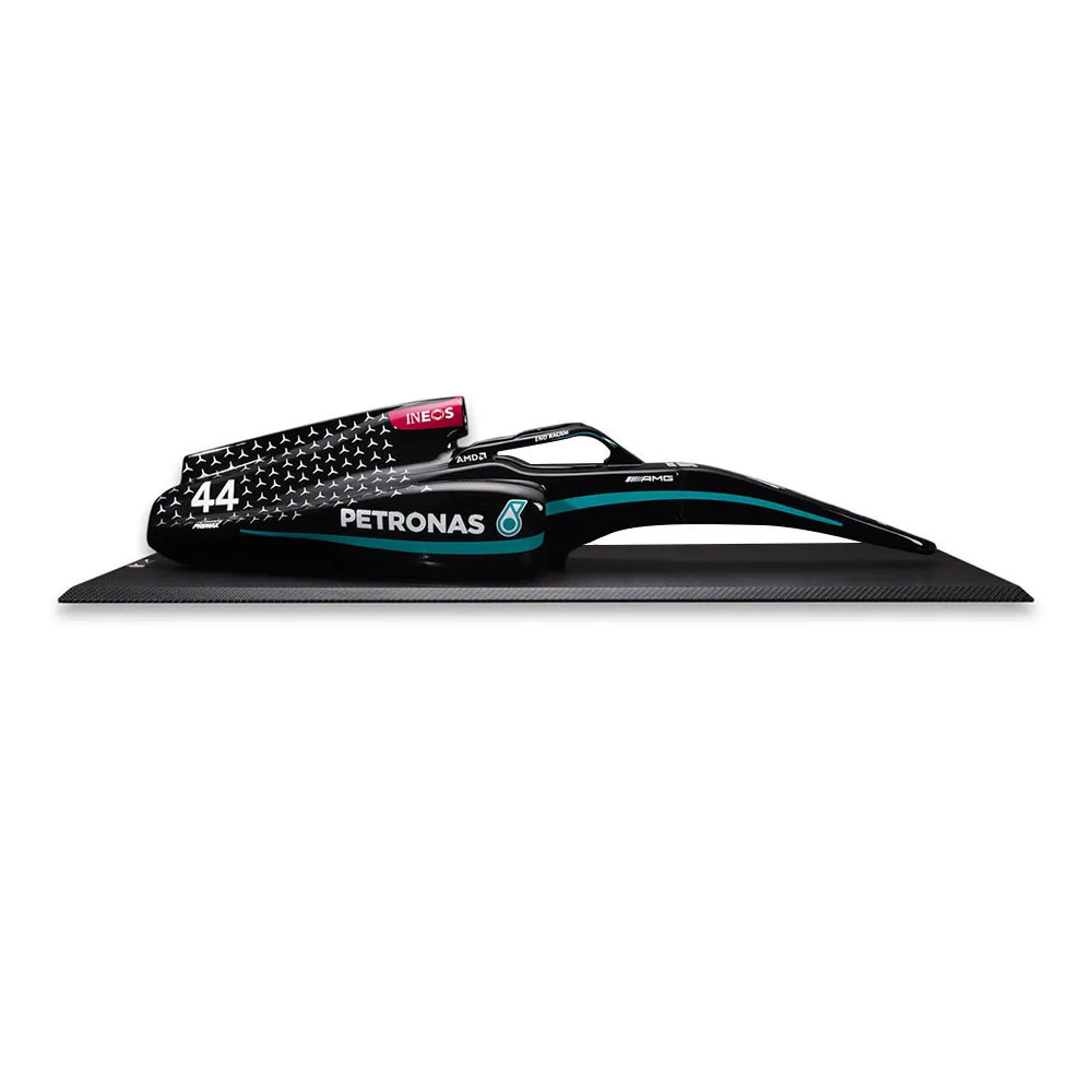 Quadro 3D Carenagem Carro Fórmula 1 Cockpit Mercedes Lewis Hamilton G53 - Gran Belo