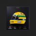 Quadro 3D Decorativo Helmet Capacete Fórmula 1 50X50 Senna 1988 G53 - Gran Belo