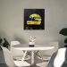 Quadro 3D Decorativo Helmet Capacete Fórmula 1 50X50 Senna 1988 G53 - Gran Belo