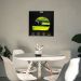 Quadro 3D Decorativo Helmet Capacete Fórmula 1 50x50 Senna 1985 G53 - Gran Belo