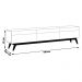 Rack Bancada 3 Gavetas 180cm Amy Off White/Freijó G29 - Gran Belo