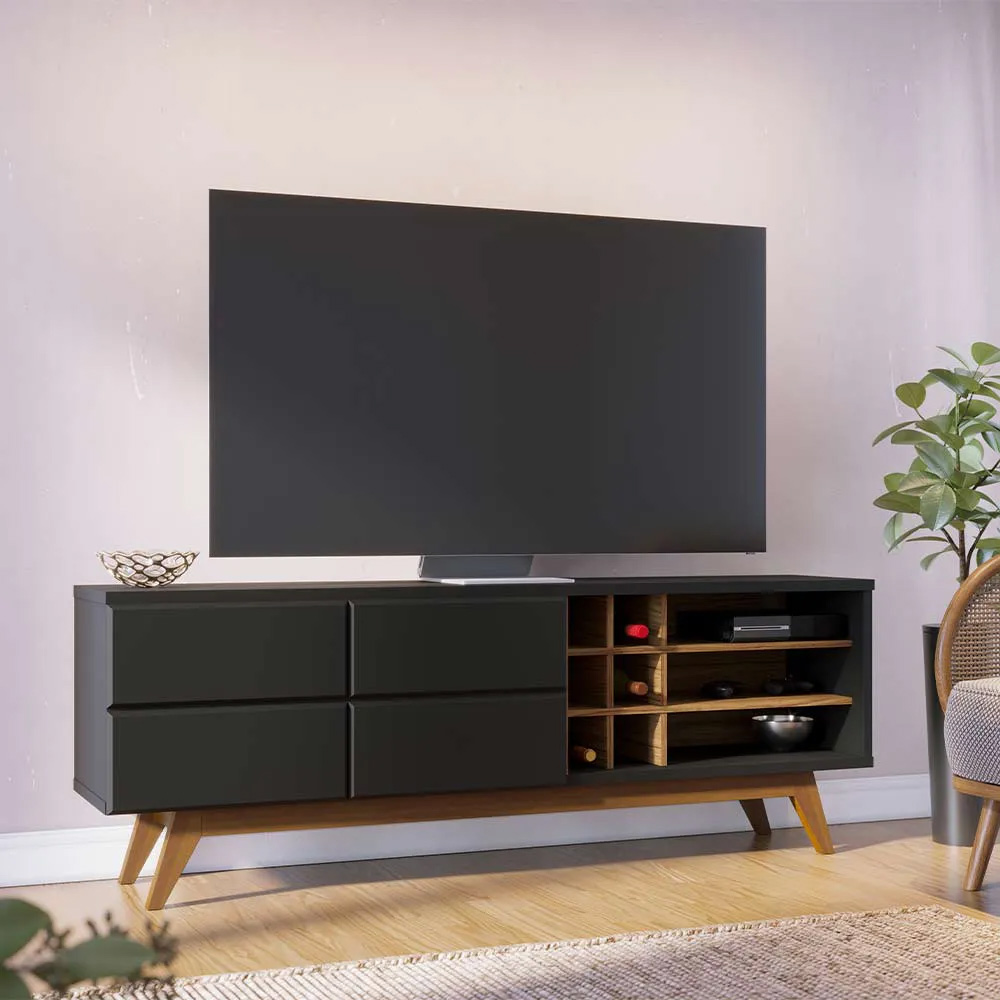 Rack Bancada Decorativa 180cm Sancho G73 - Gran Belo