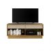 Rack Bancada para TV até 42 Sala de Estar RA2003 Natural/Off White G69 - Gran Belo