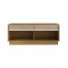 Rack Bancada para TV até 42 Sala de Estar RA2003 Natural/Off White G69 - Gran Belo