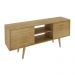 Rack Bancada para TV até 65 Sala de Estar R1464 Natural G69 - Gran Belo