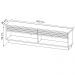 Rack Bancada para TV até 65 Sala de Estar RA2000 Natural G69 - Gran Belo