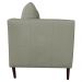Sofá 2 Lugares Decorativo Sala de Estar 120cm Pés Palito Lubbock Couro Fendi G58 - Gran Belo