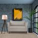 Sofá 2 Lugares Decorativo Sala de Estar 120cm Pés Palito Lubbock Couro Off White G58 - Gran Belo