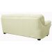 Sofá 2 Lugares Laura 160cm Couro Off White - Gran Belo