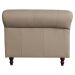 Sofá 2 Lugares Maggiore 180cm Couro Bege G58 - Gran Belo
