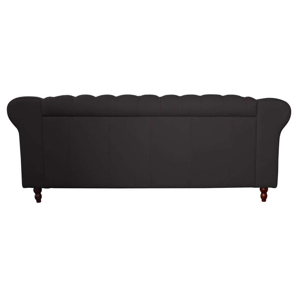 Sofá 2 Lugares Maggiore 180cm Couro Marrom G58 - Gran Belo