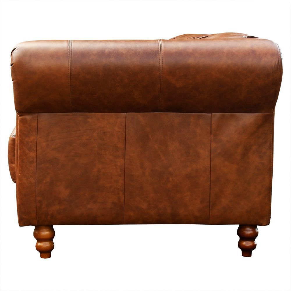 Sofá 2 Lugares Maggiore 180cm Couro Mel G58 - Gran Belo
