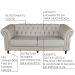 Sofá 2 Lugares Maggiore 180cm Couro Off White G58 - Gran Belo