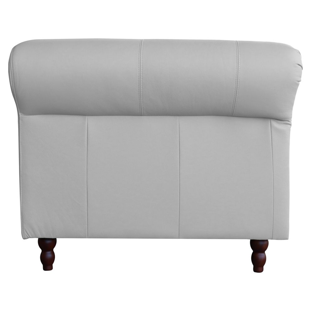 Sofá 2 Lugares Maggiore 200cm Couro Branco - Gran Belo