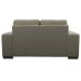Sofá 2 Lugares Sala de Estar Milano 170cm Couro Nude G58 - Gran Belo