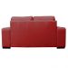 Sofá 2 Lugares Sala de Estar Milano 170cm Couro Vermelho G58 - Gran Belo