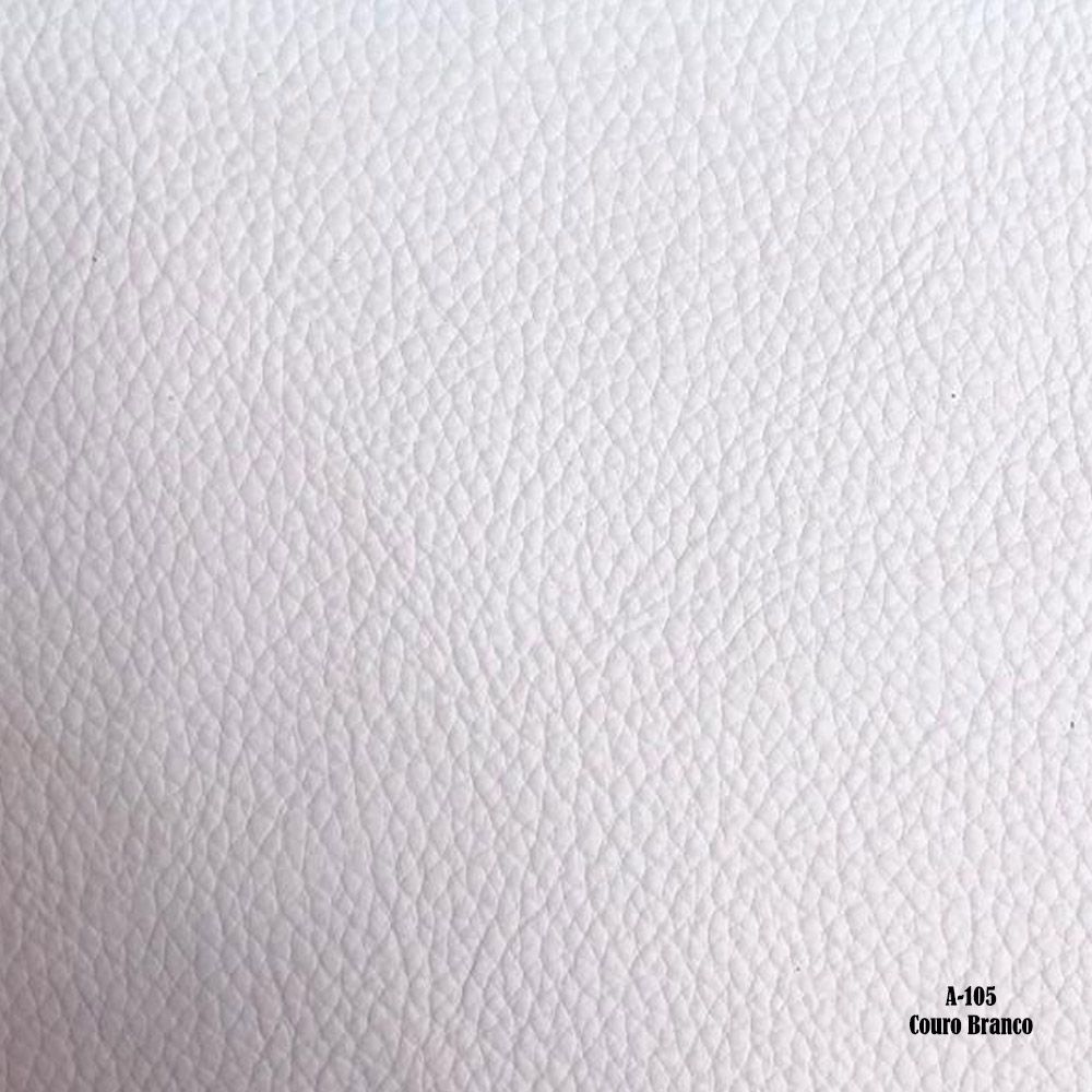 Sofá 2 e 3 Lugares Milano Couro Branco - Gran Belo