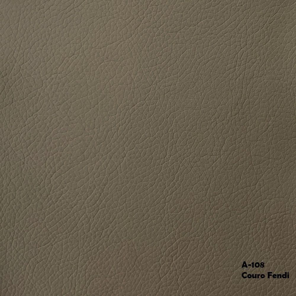 Sofá 2 e 3 Lugares Turim Couro Fendi G58 - Gran Belo