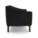 Sofá 3 Lugares Boomer 210cm PU Sintético Preto G15 - Gran Belo