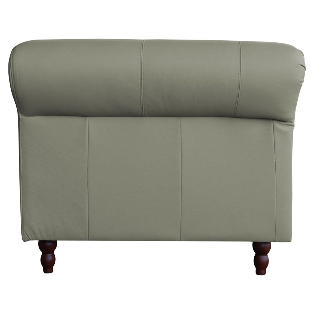 Sofá 3 Lugares Maggiore 240cm Couro Fendi - Gran Belo